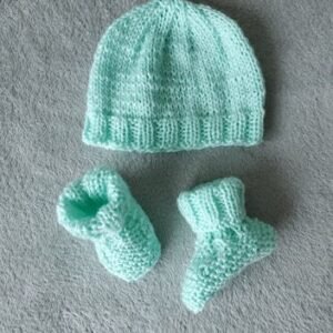 Baby Cap & Booties Combo