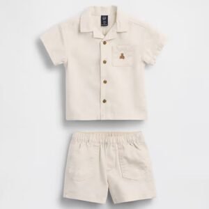 Baby Boy Shirt & Shorts Set