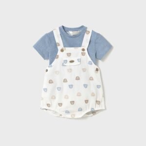 Dungaree Set with T-Shirt