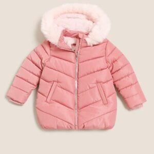 Kids Fur-Lined Winter Coat