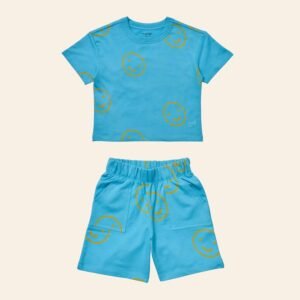 Kids Cotton T-Shirt & Shorts Set